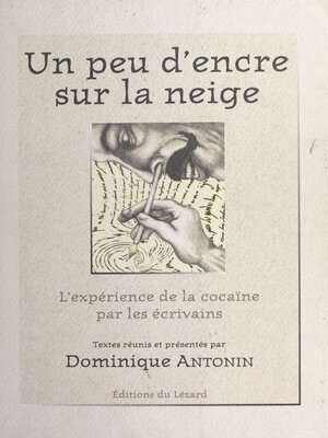 cover image of Un peu d'encre sur la neige